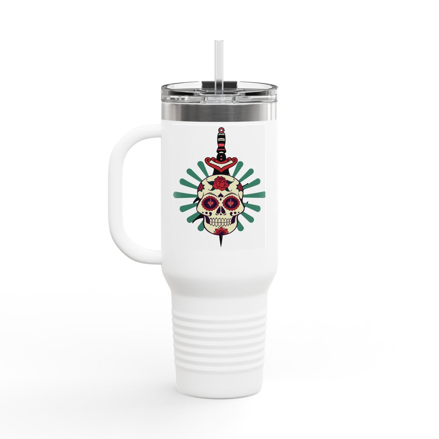 Vibrant Insulated Travel Mug - 40oz | Fun and Functional Drinkware