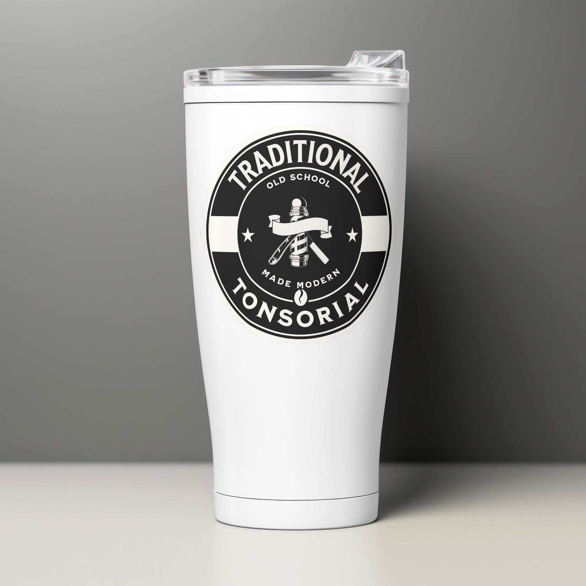 20 oz. tumbler - tonsorial tumbler