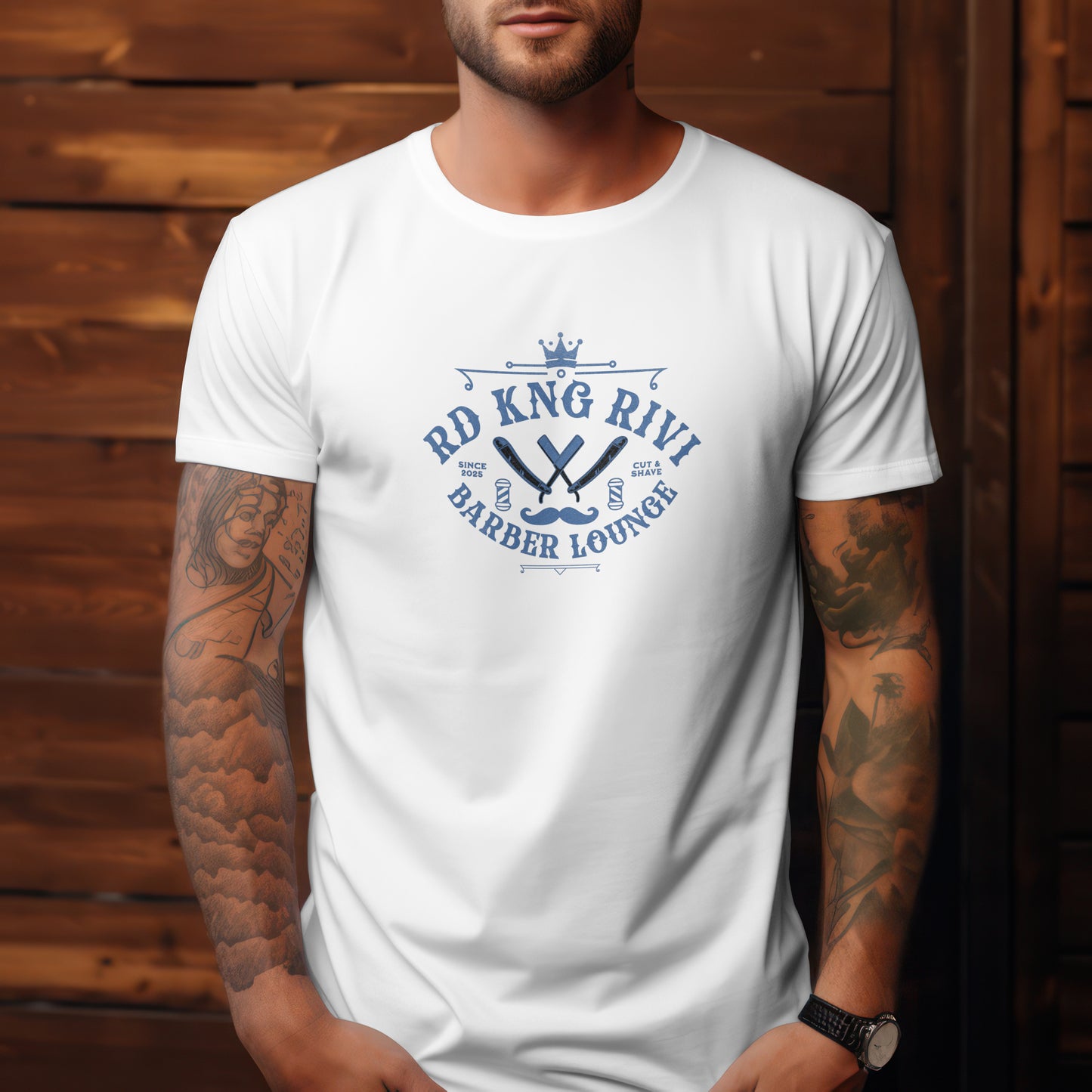 RD KNG RIVI - Barber Lounge Tee