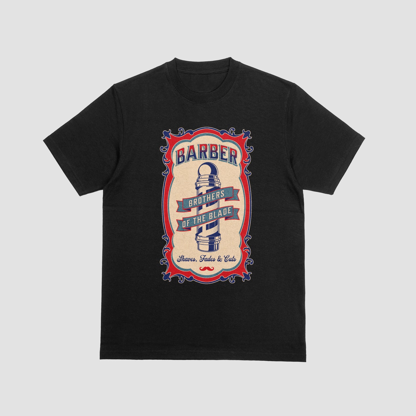 RD KNG RIVI - TRADITIONAL BARBER TEE