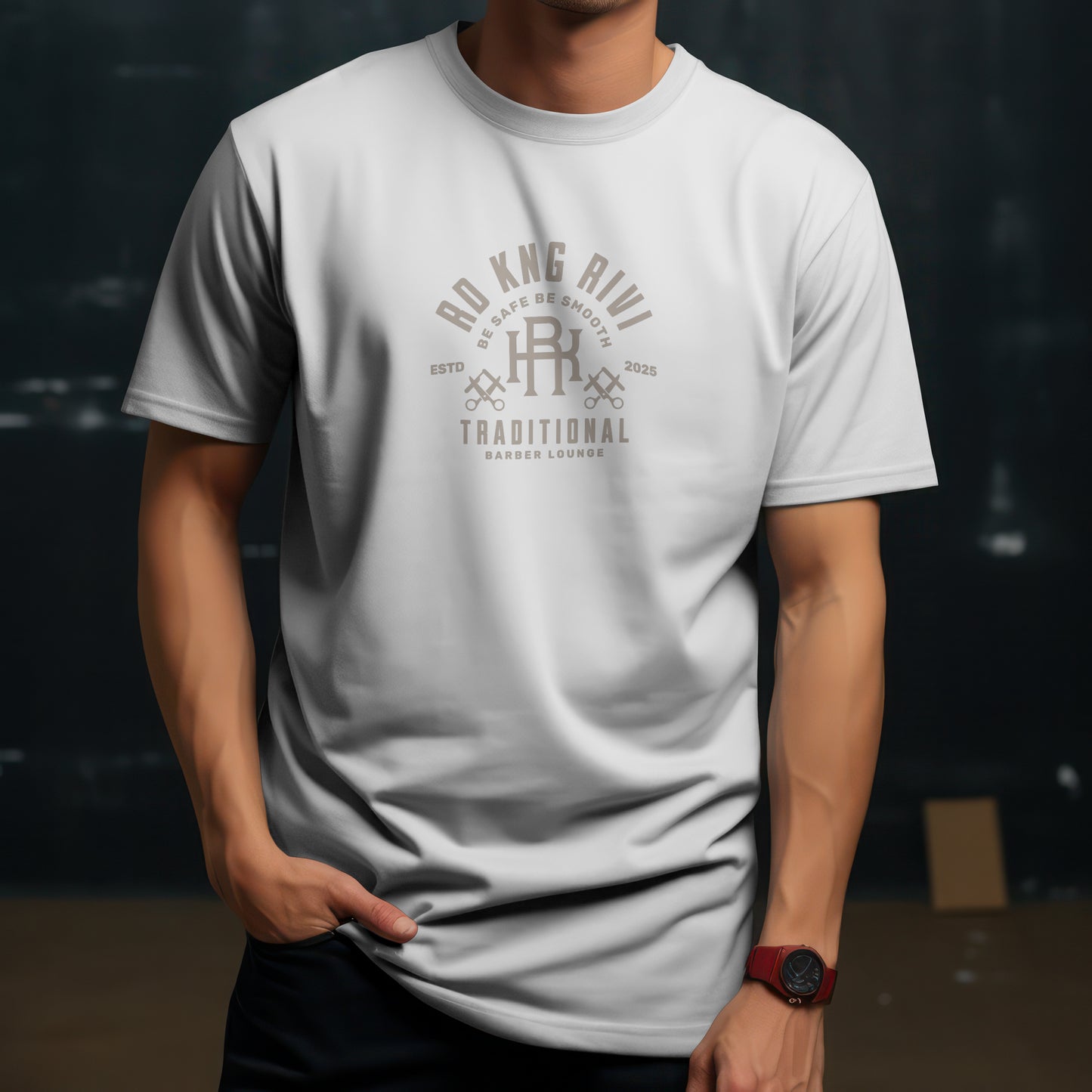 RD KNG RIVI - Barber Lounge Tee