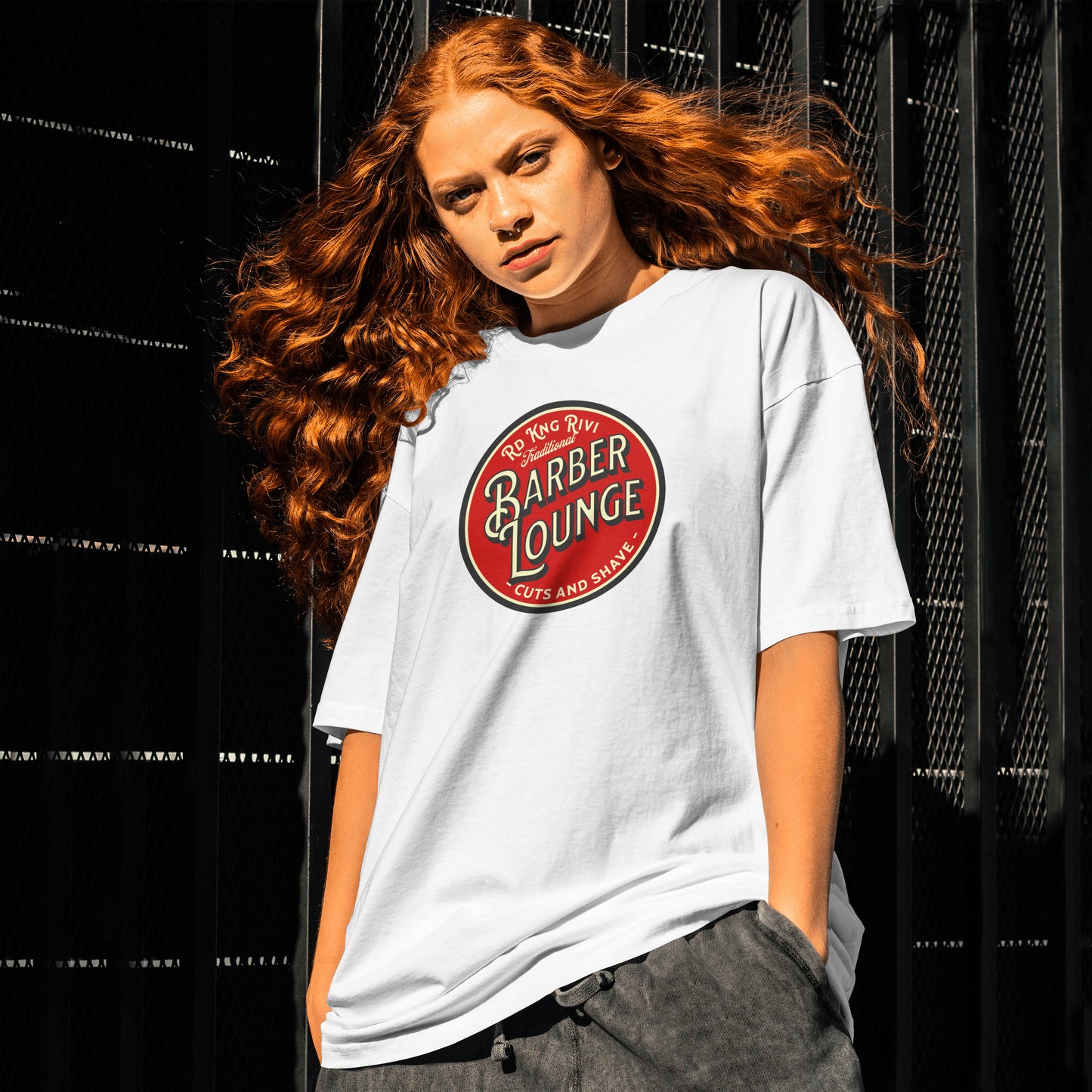RD KNG RIVI - Barber Lounge Tee