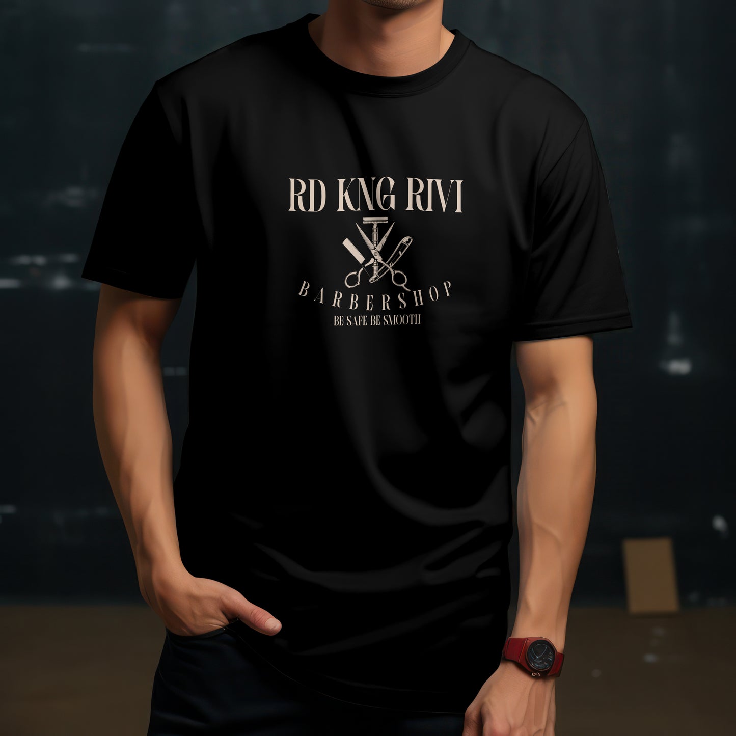 RD KNG RIVI - Barber Lounge Tee