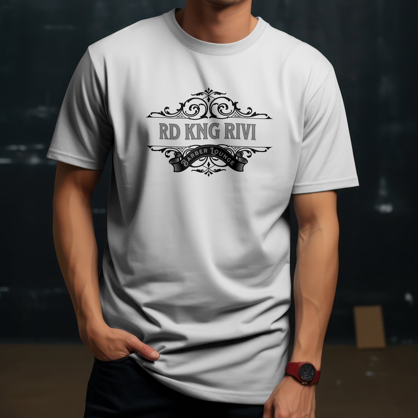 RD KNG RIVI - Barber Lounge Tee