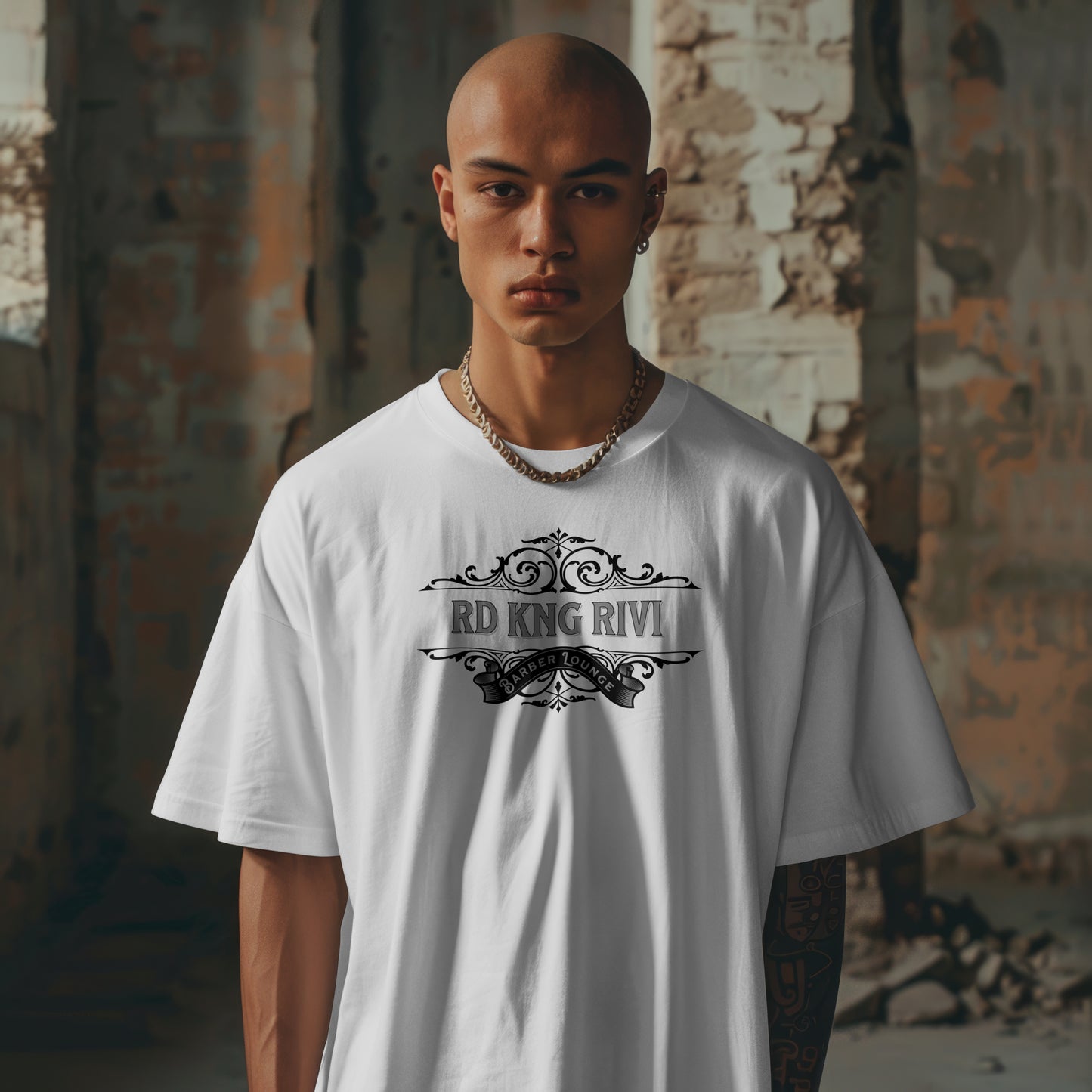 RD KNG RIVI - Barber Lounge Tee