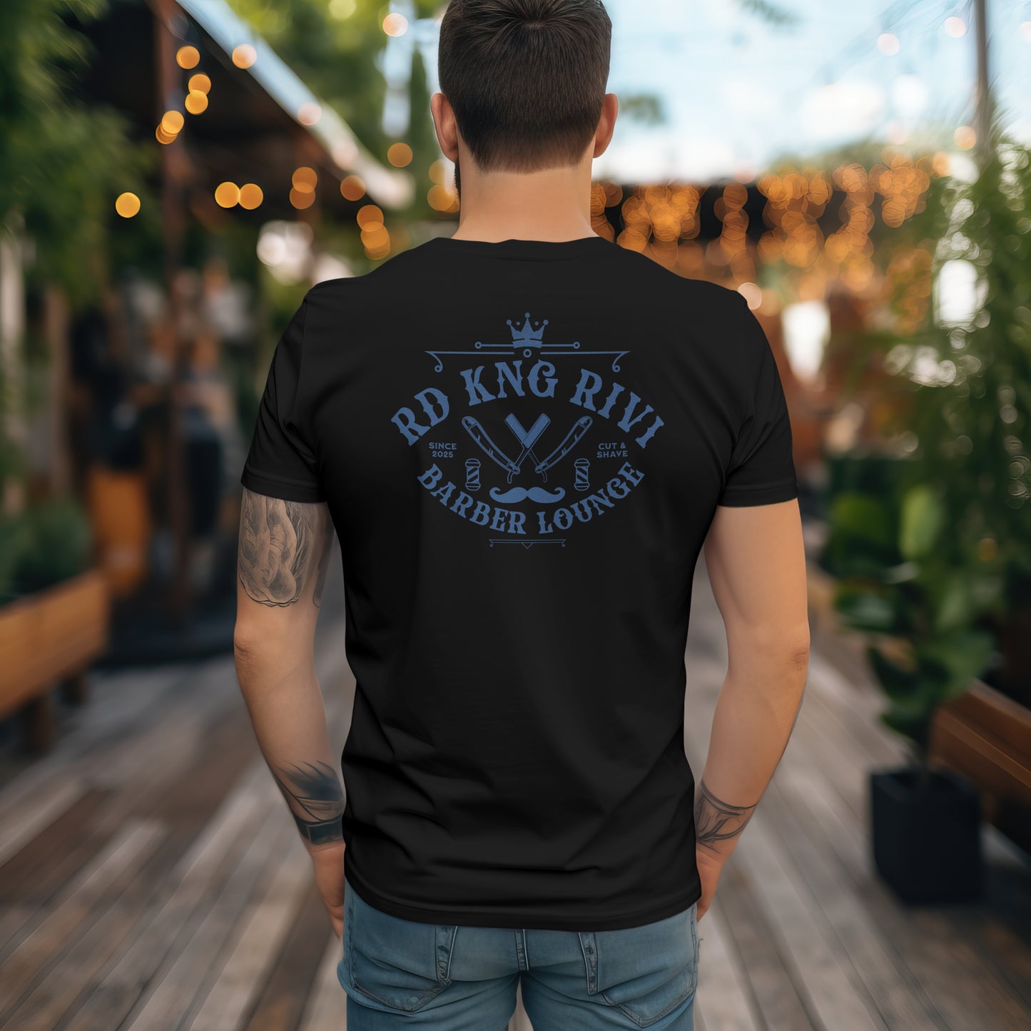 RD KNG RIVI - Barber Lounge Tee