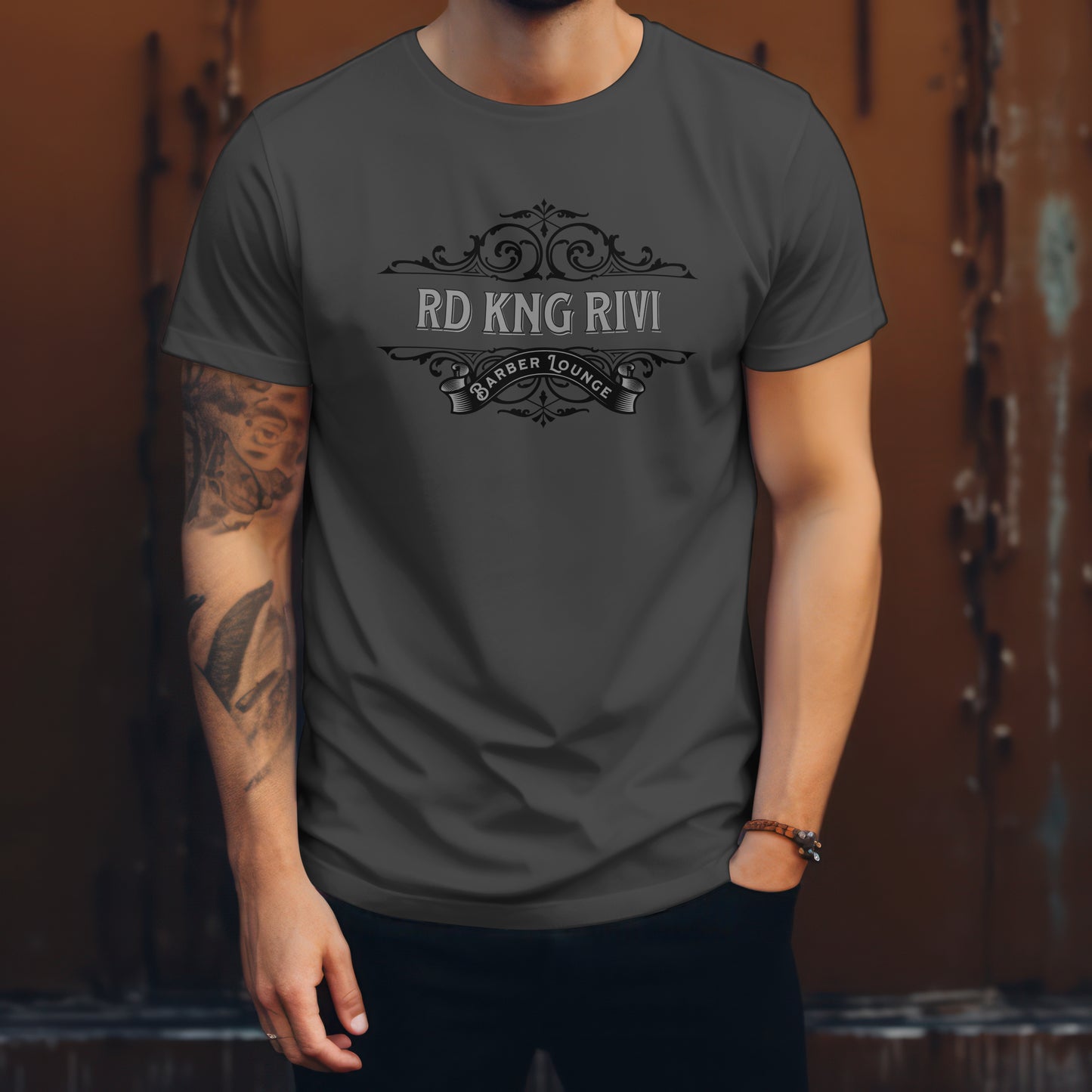 RD KNG RIVI - Barber Lounge Tee