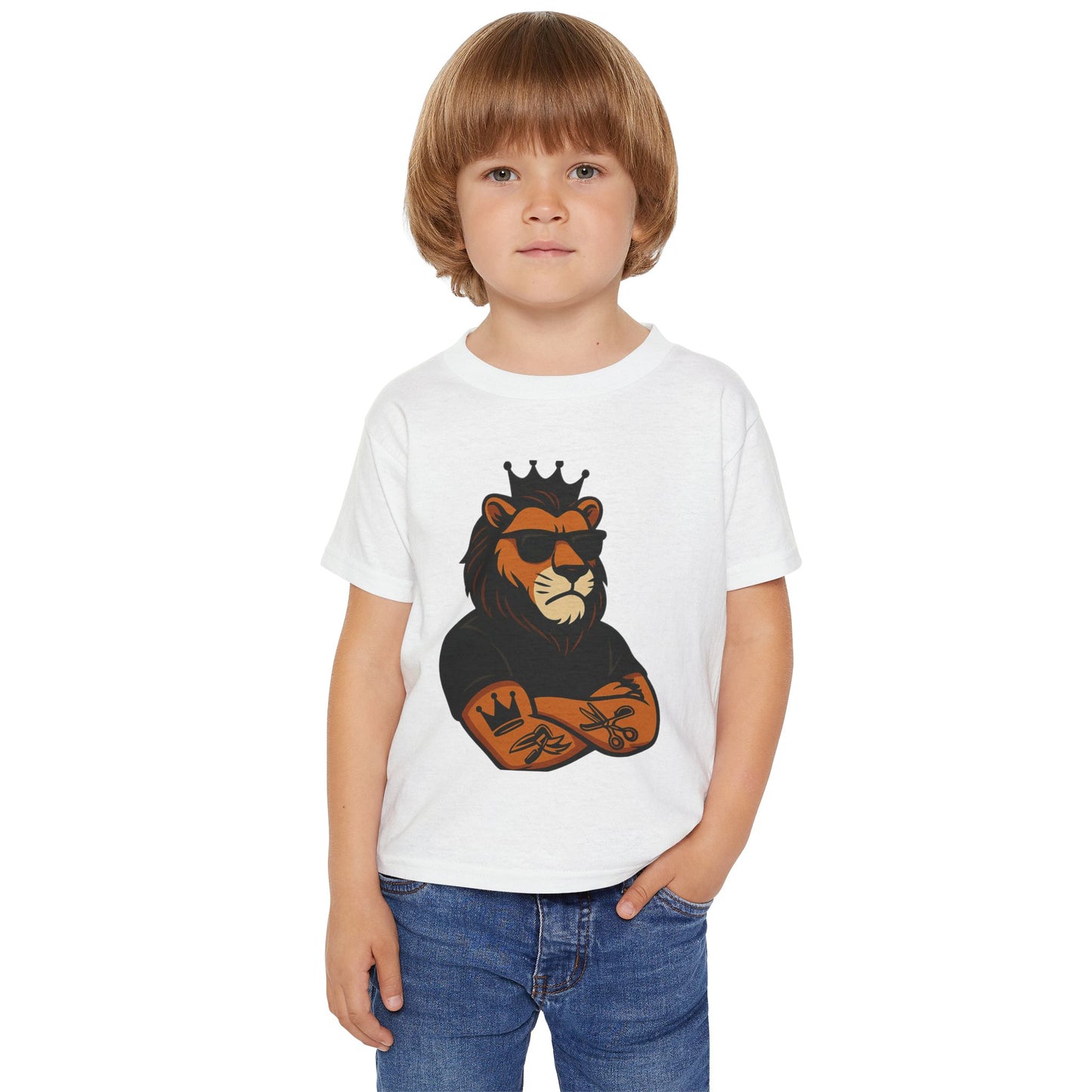 Toddler T-shirt in Heavy Cotton™ Material