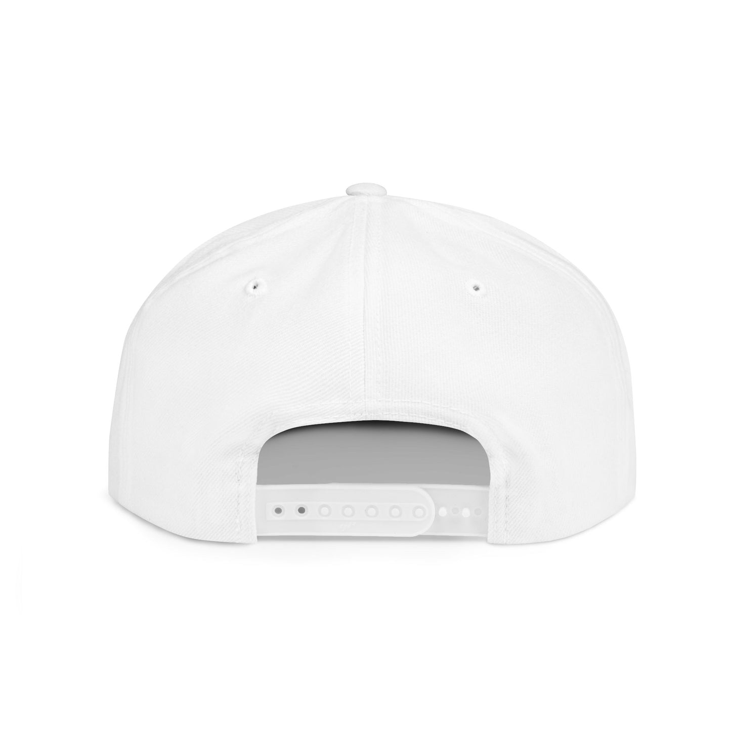 Flat Bill Snapback Hat - Stylish Streetwear Cap