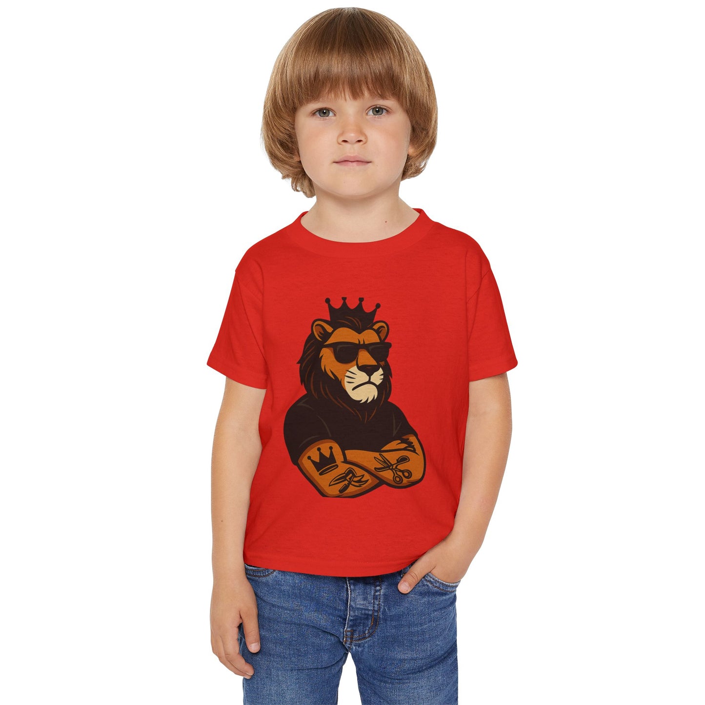 Toddler T-shirt in Heavy Cotton™ Material