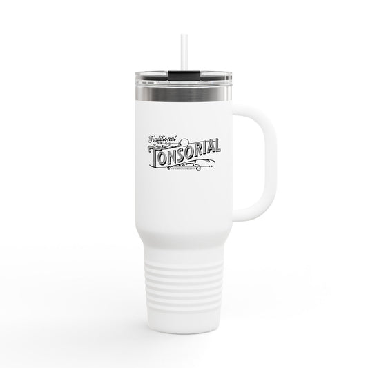 40oz Travel Mug - Traditional Tonsorial Design