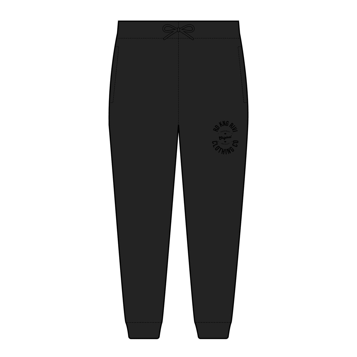 No Bad Days Embroidered Fleece Joggers