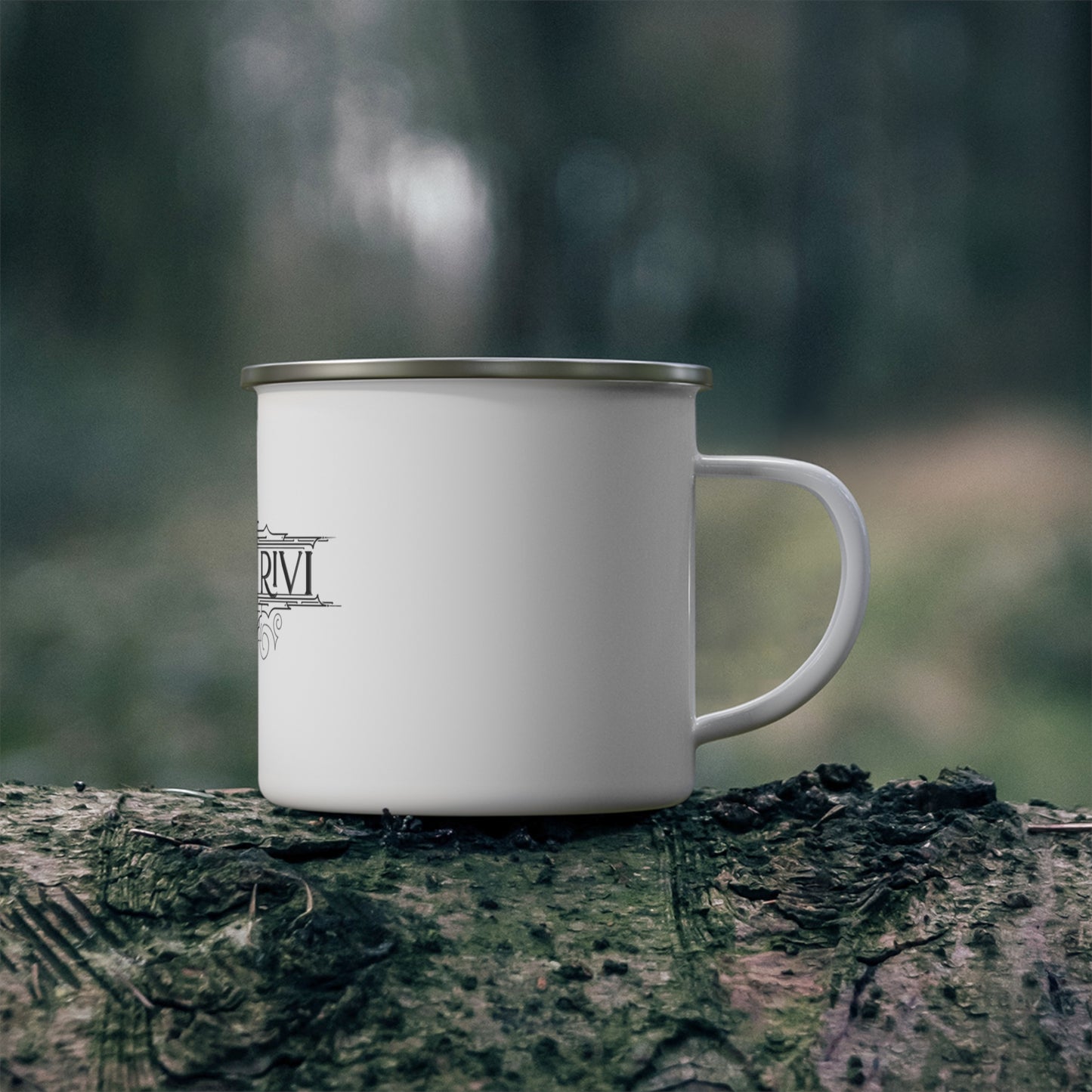 Enamel Camping Mug - Road Kng Rivi