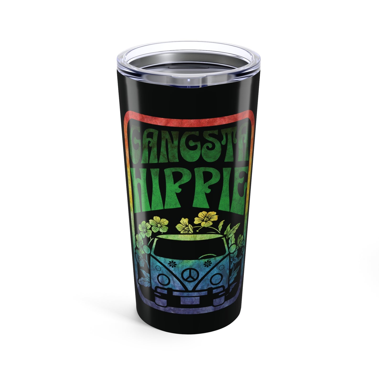 Gangsta Hippie Travel Tumbler — 20oz Insulated Travel Mug