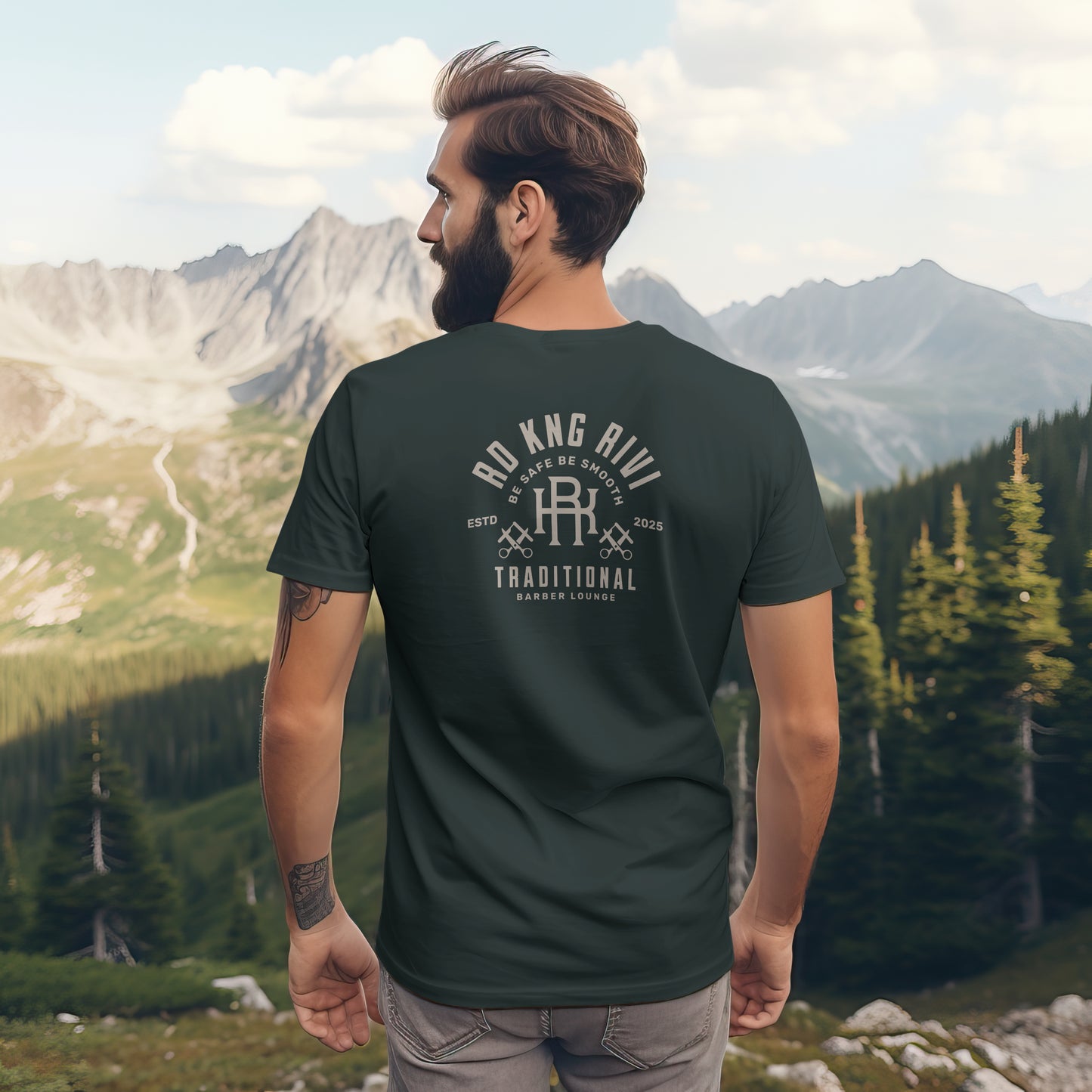 RD KNG RIVI - Barber Lounge Tee